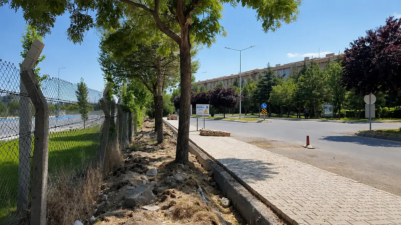 ERÜ'de 1 kilometrelik güzergâh