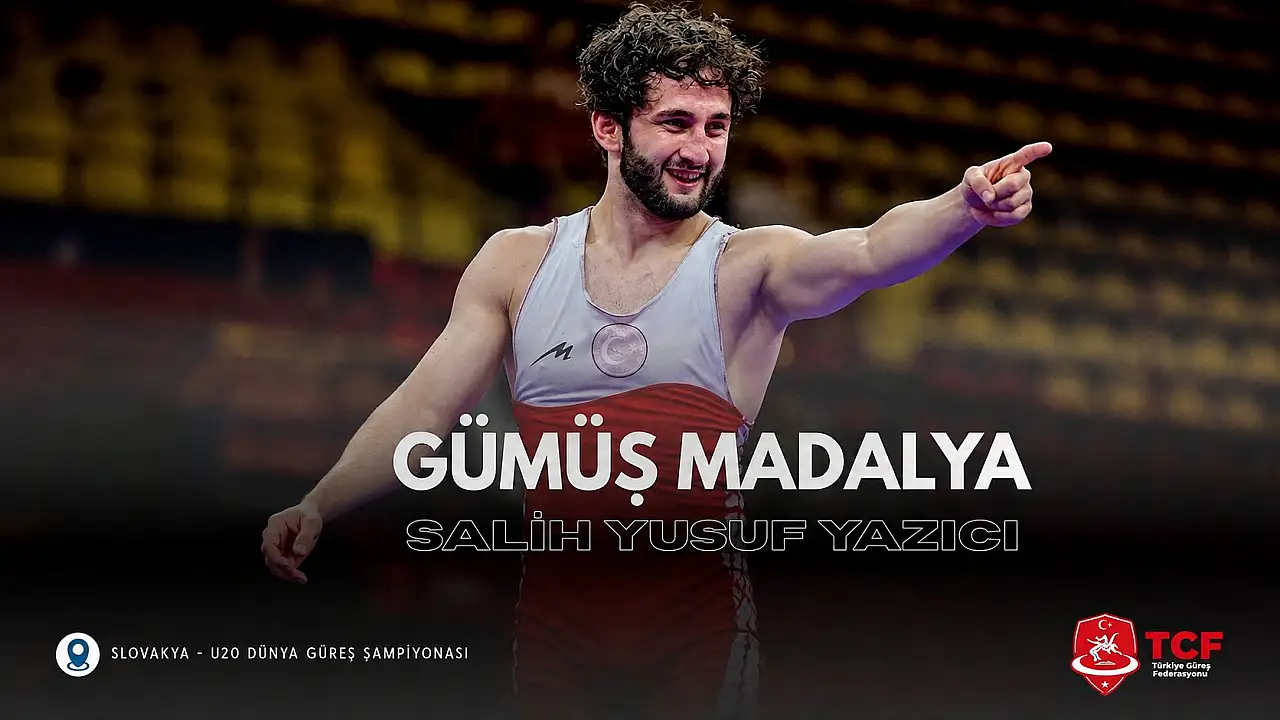 Kayserili sporcusundan büyük başarı Şekersporlu Salih Yusuf Yazıcı dünya ikincisi oldu