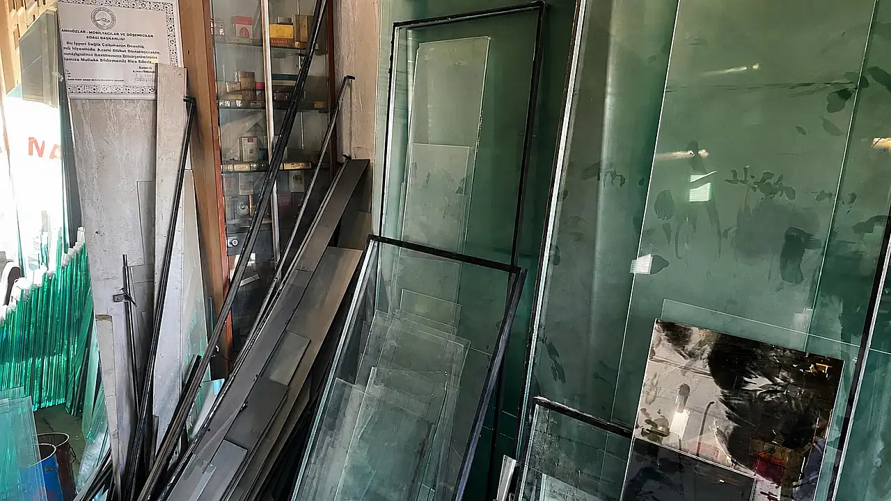 Kayseri'de cam ustası anlattı: Cam mesleğinde değişim başladı