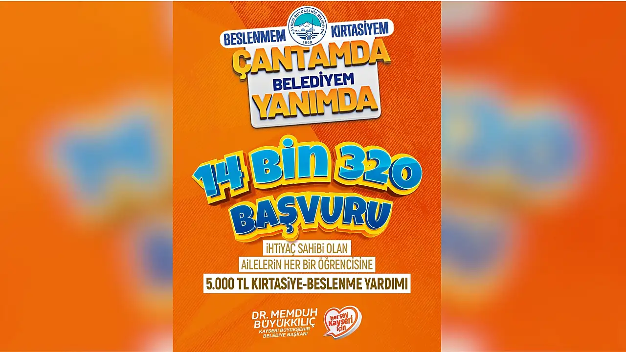 On binlerce Kayserili başvurdu