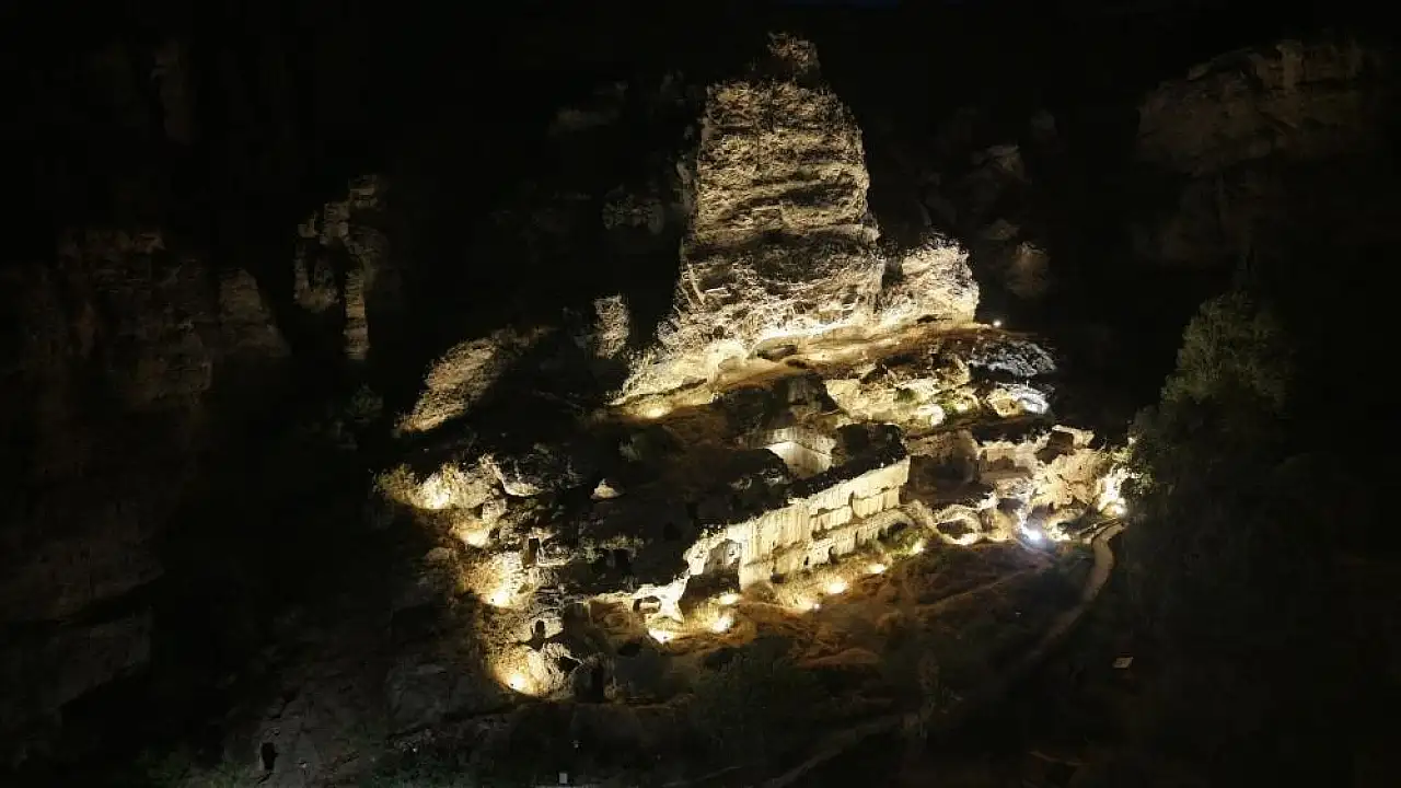 Kayseri'nin Saklı Vadisi'nde geceleri deneyimlenecek!