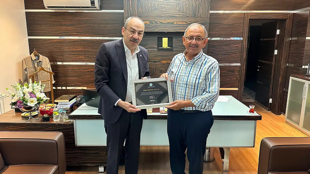 Siyaseti bırakan Özhaseki Kayseri'de iş dünyasının göğsünü kabarttı!