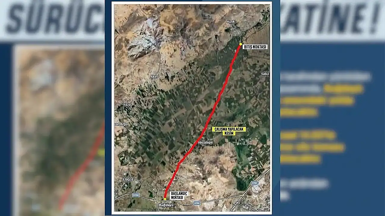 Kayseri'de sürücüler dikkat! Yarın bu yollar trafiğe kapatılacak