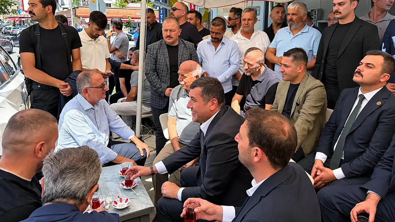 Kayseri'de herkes bu buluşmayı konuşuyor! Ersoy ve Özhaseki bir araya geldi