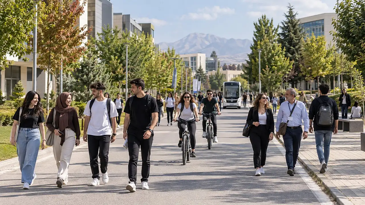 Kayseri Üniversitesi kampüsünde araçların yerini onlar alacak
