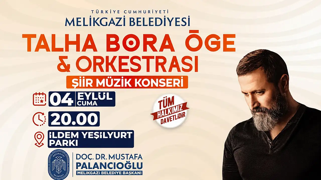 Talha Bora Öge Kayseri'ye geliyor! Konserin yeri ve saati belli oldu