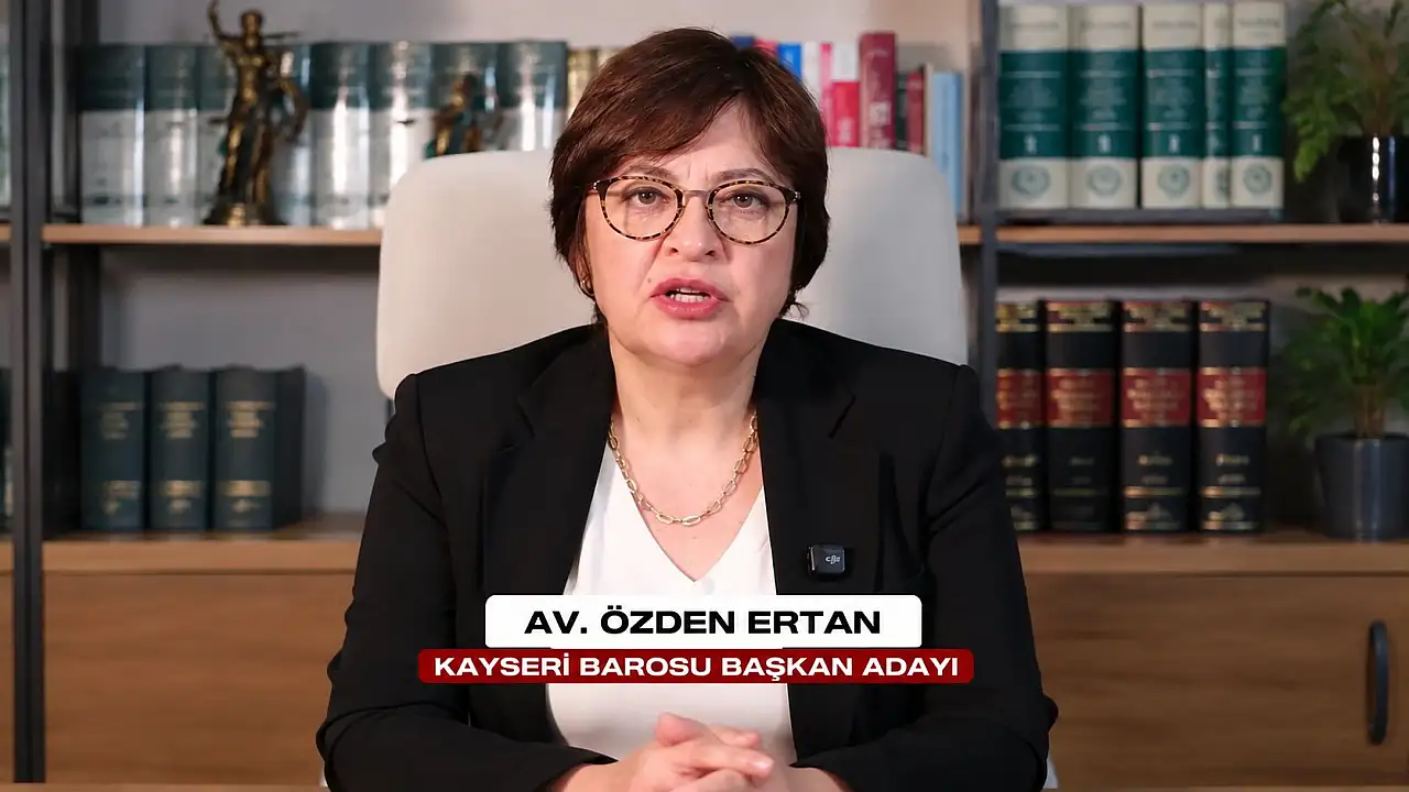 Kayseri Barosu'nda yarış hızlandı! İlk kadın adayın ekibi belli oldu