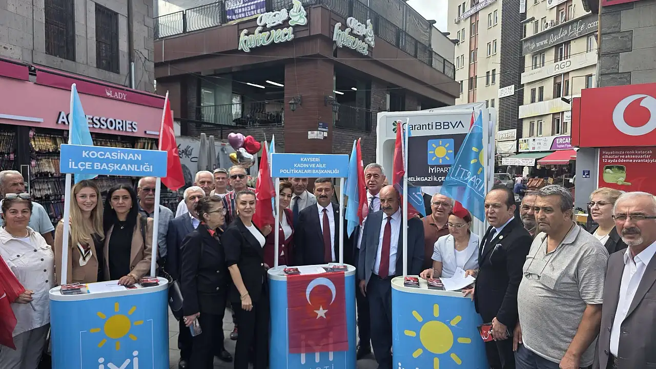 İYİ Parti Kayseri'de hareketli saatler