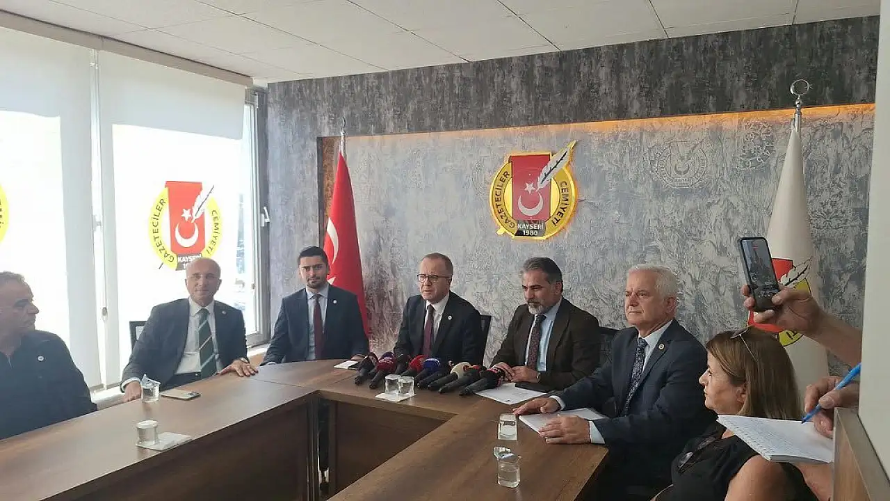 Aşkın Genç duyurdu! Kayseri basını için önemli görüşme