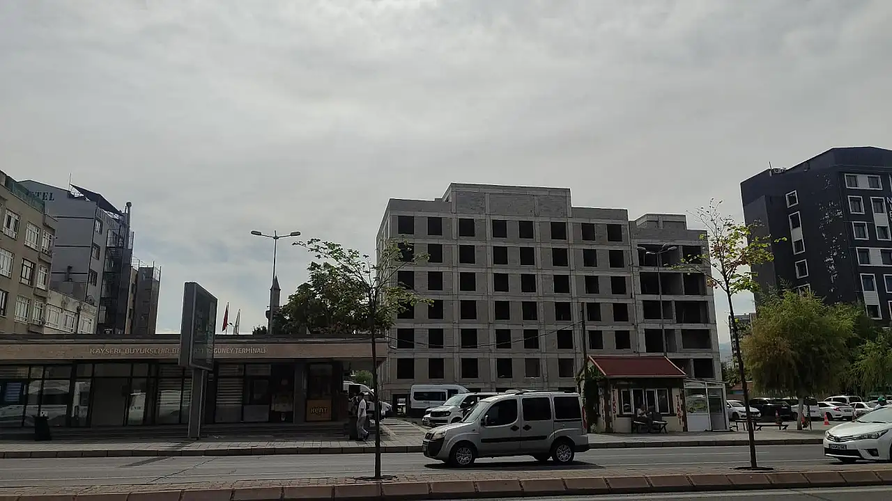 Kayseri'de merak konusu olan inşaatın son hali!