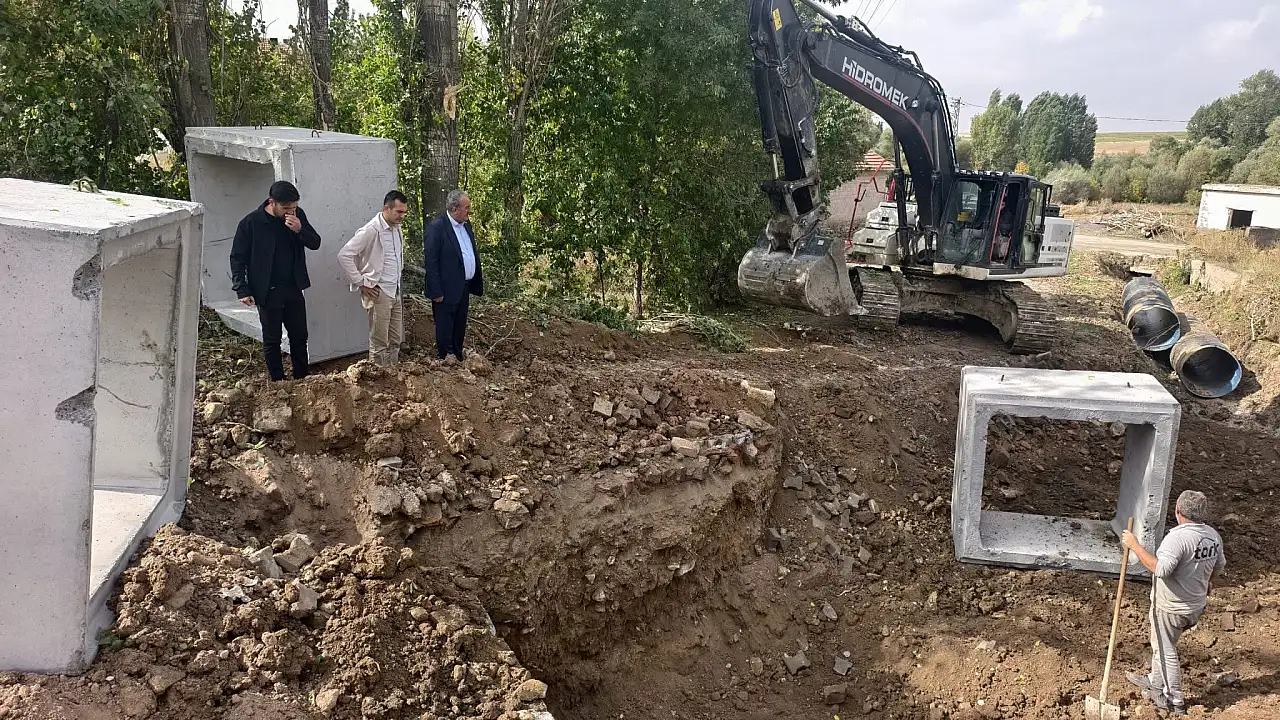 Kayseri'deki riskli bölgede çalışma başlatıldı