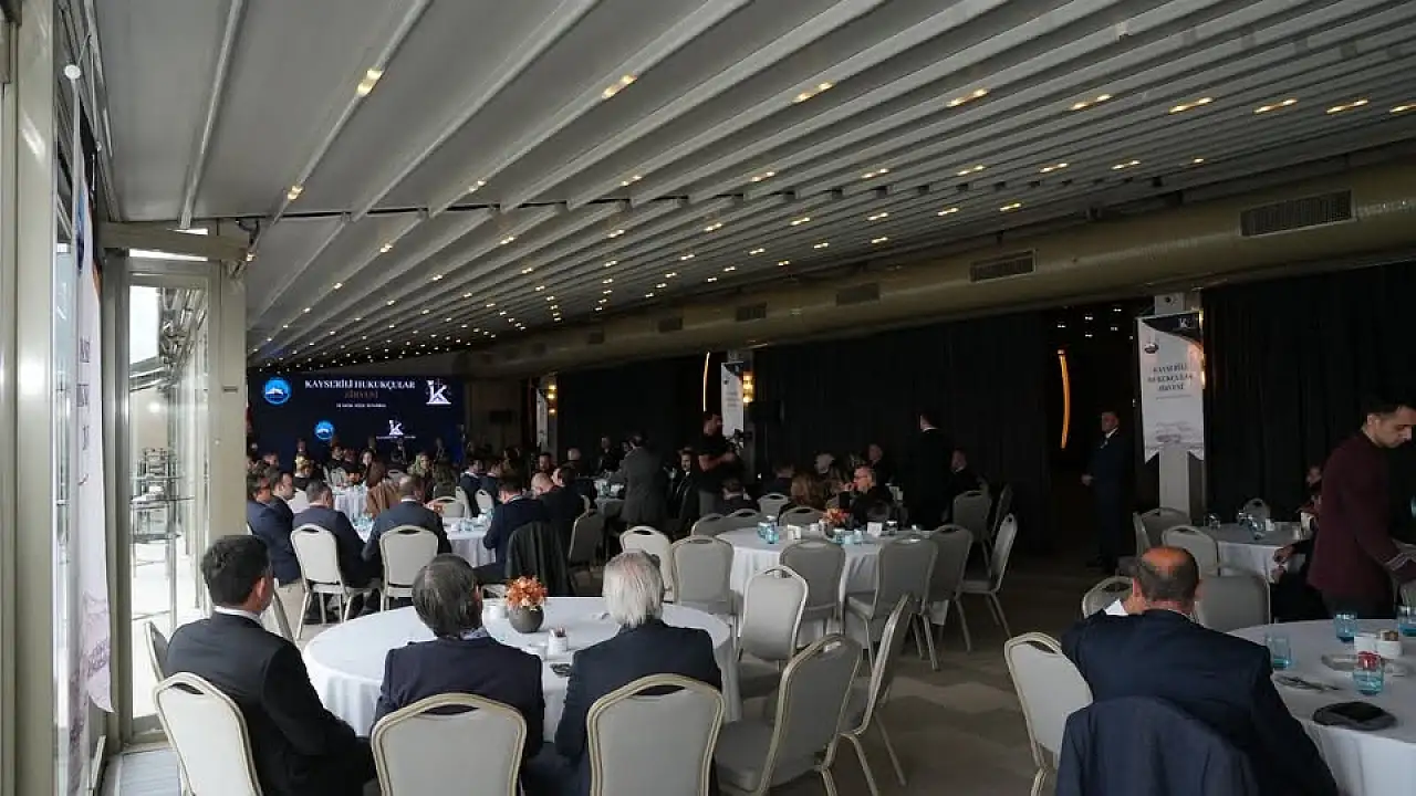 Yargıda önemli görevler yapan Kayserili Hukukçular İstanbul'da toplantı yaptı! Kimler katıldı?