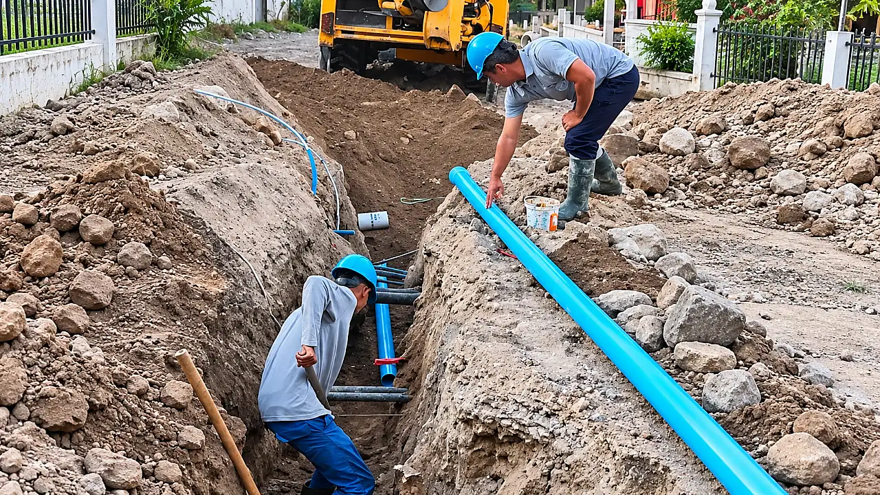 Kayseri'de yeni yerleşim alanına altyapı desteği!