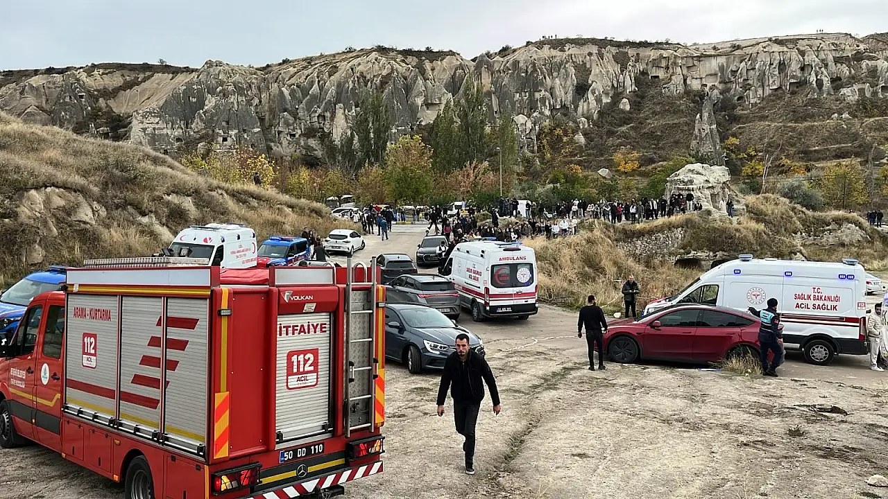 Flaş! Göreme'de peri bacası çöktü, ölü ve yaralılar var…