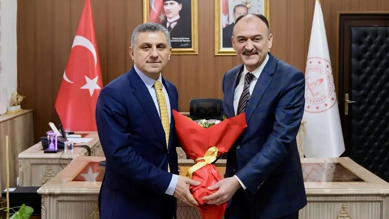 Kayserili Müdürün yeni görev yeri belli oldu! Devir teslim yapıldı