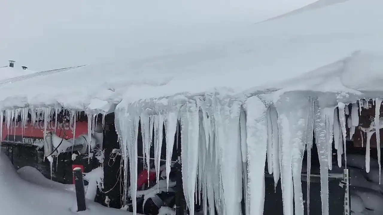 Yoğun kar yağışının ardından işte Erciyes'te son durum!