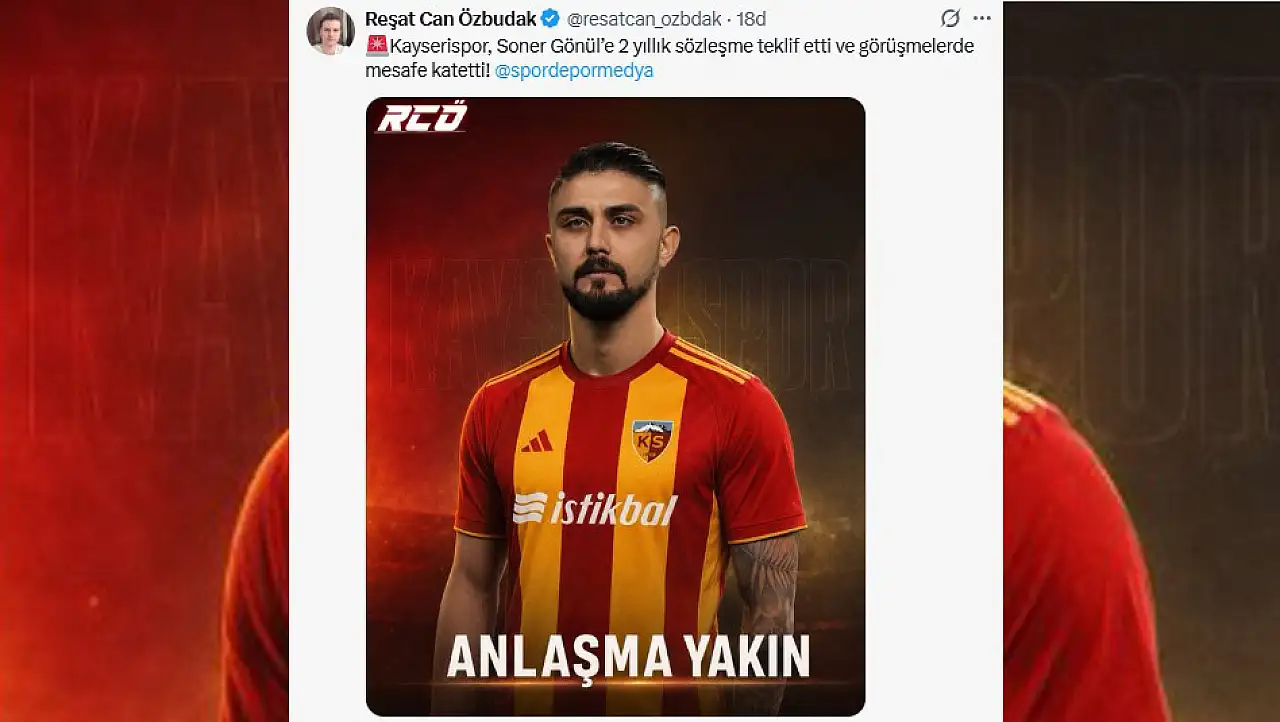 Kayserispor ilk transferini yaptı mı? Taraftarı heyecanlandıran paylaşım geldi