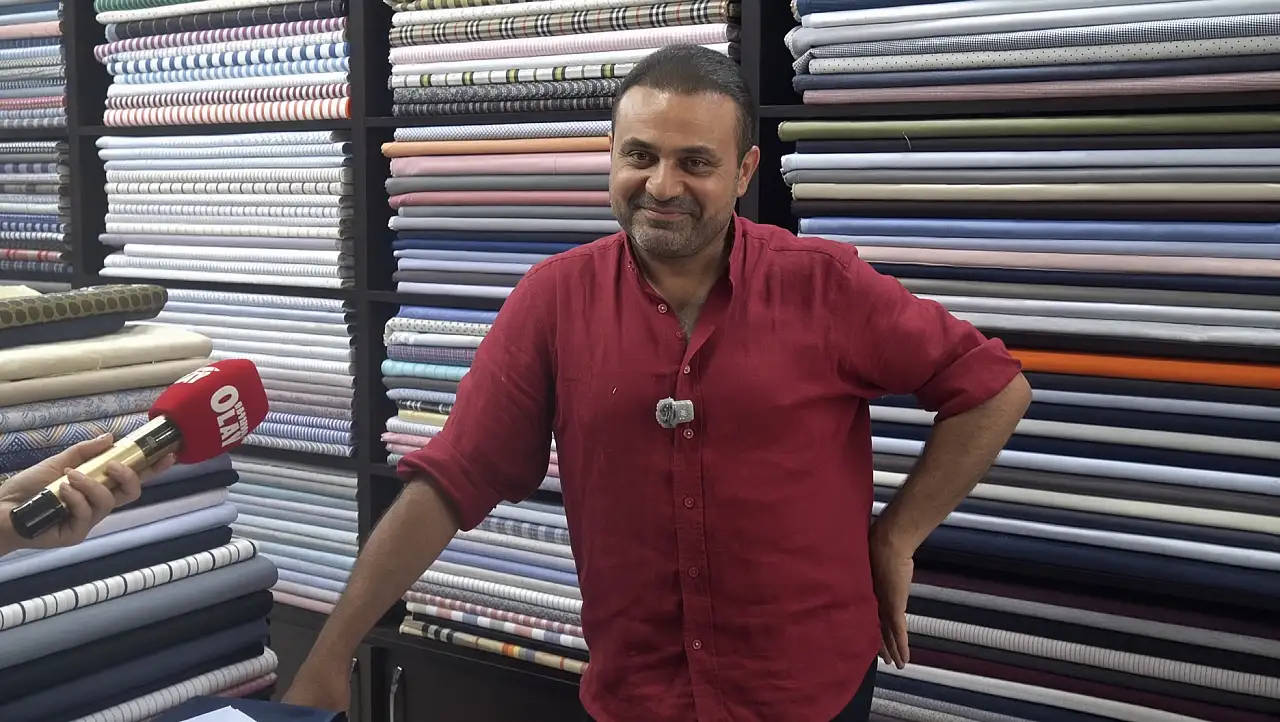 Kayseri'de bulunan terzi dükkanının kapılarını ünlüler çalıyor!