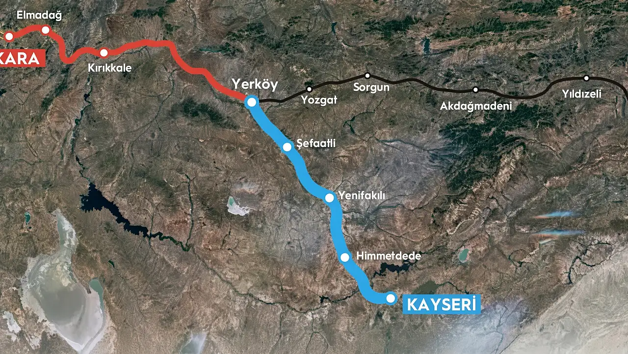 Kayserililerden hızlı trene tepki : 'Sivas bizden önce yaptı, Kayseri geç kaldı!'