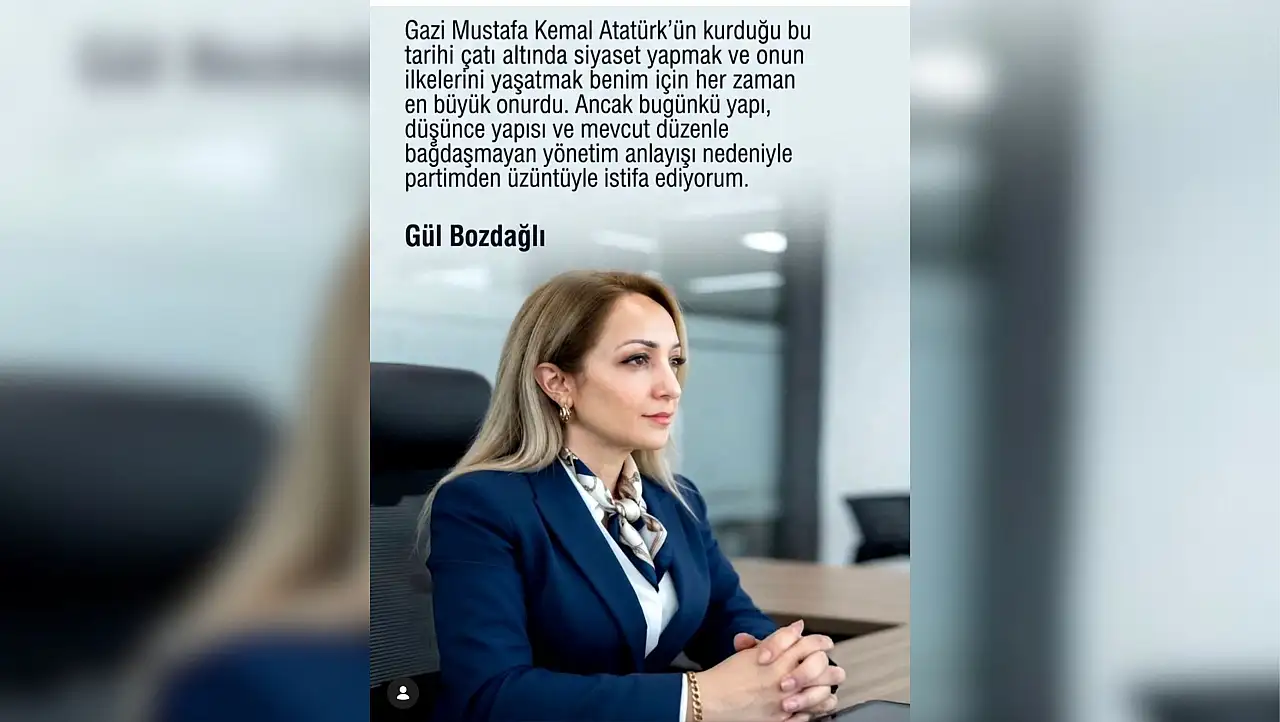 CHP Kayseri'de 5 günlük Başkanlık istifa ile bitti