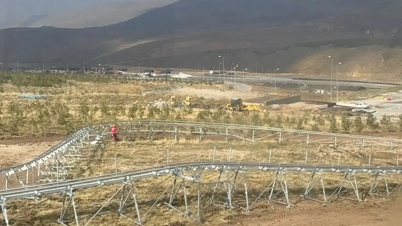 Erciyes'te yeni dönem! 1.100 metrelik dağ kızağında çalışmalar hızlandı
