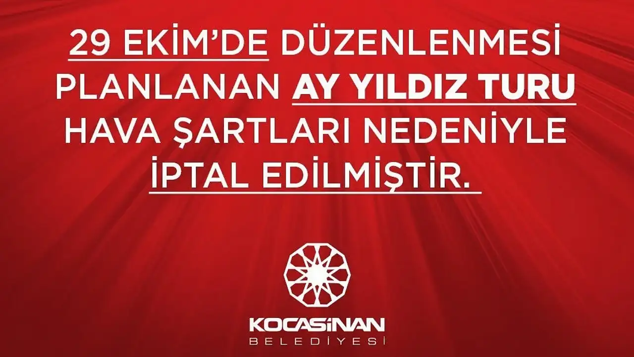 Kayseri'de Kocasinan Belediyesi o etkinliği iptal edildiğini açıkladı!
