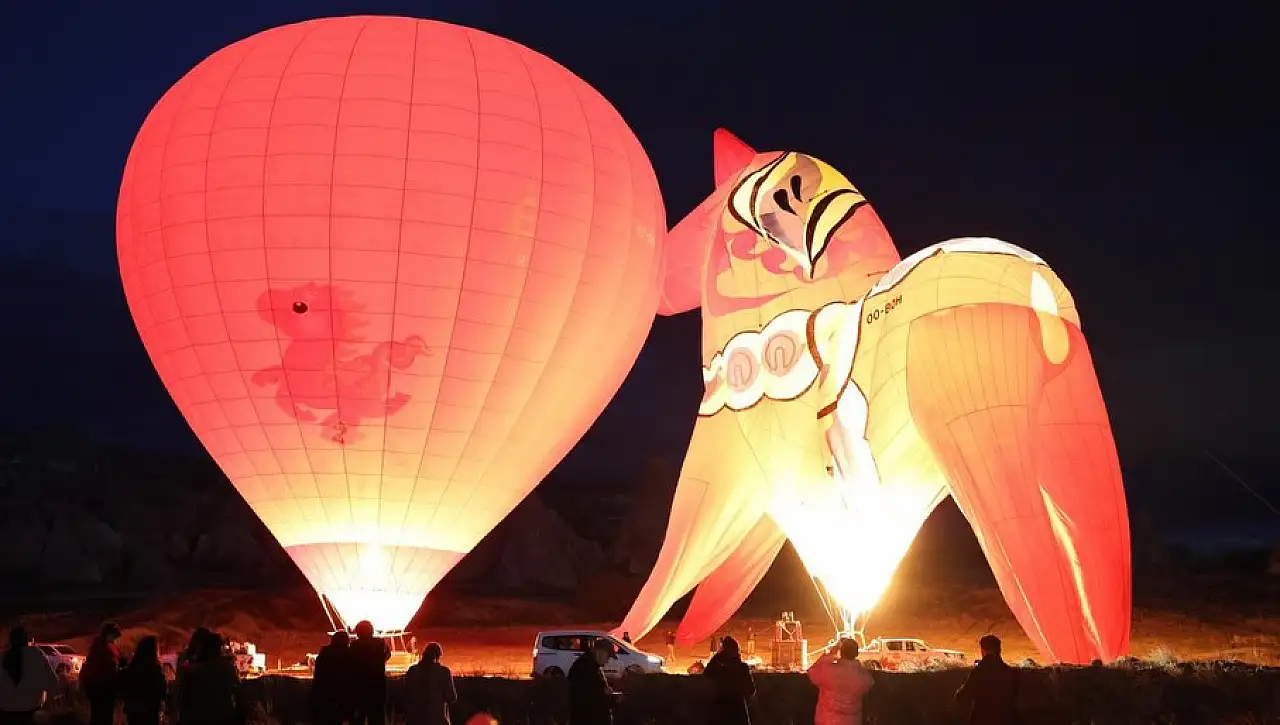 Kapadokya'da At Yılı Etkinlikleri başladı! Kayseri'den bakın kim katıldı?