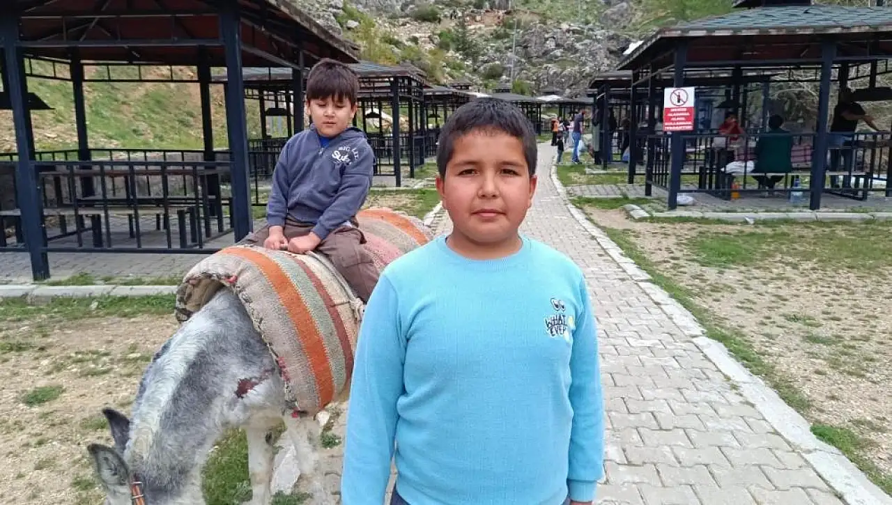 Kayseri'de eşekli turlar başladı!