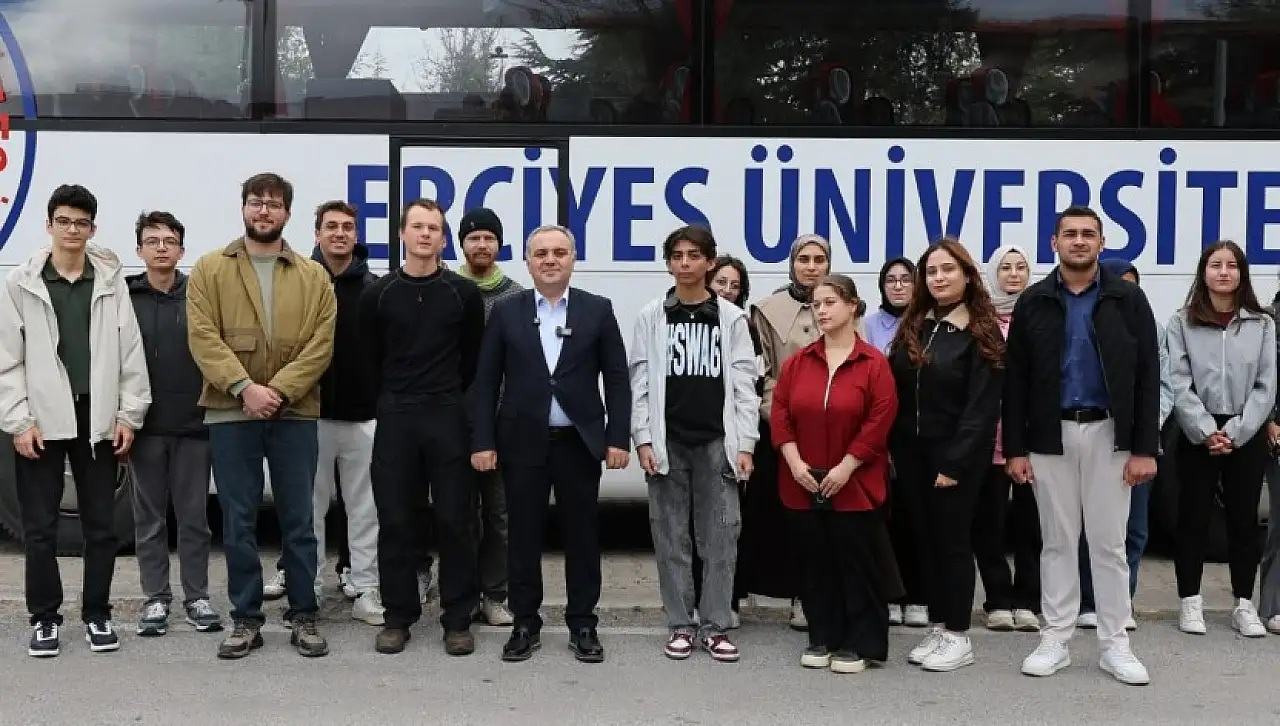 Rektör Altun, öğrencilere Kayseri'nin kapılarını açtı!