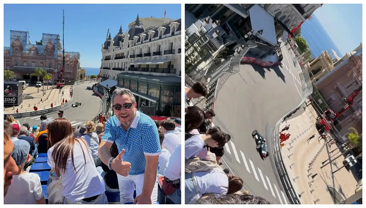 Kayseri'nin ünlü iş adamlarının Monaco pozları!