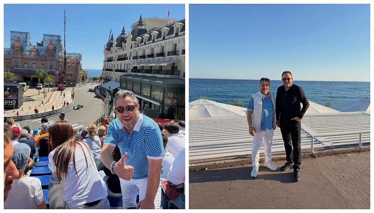 Kayseri'nin ünlü iş adamlarının Monaco pozları!