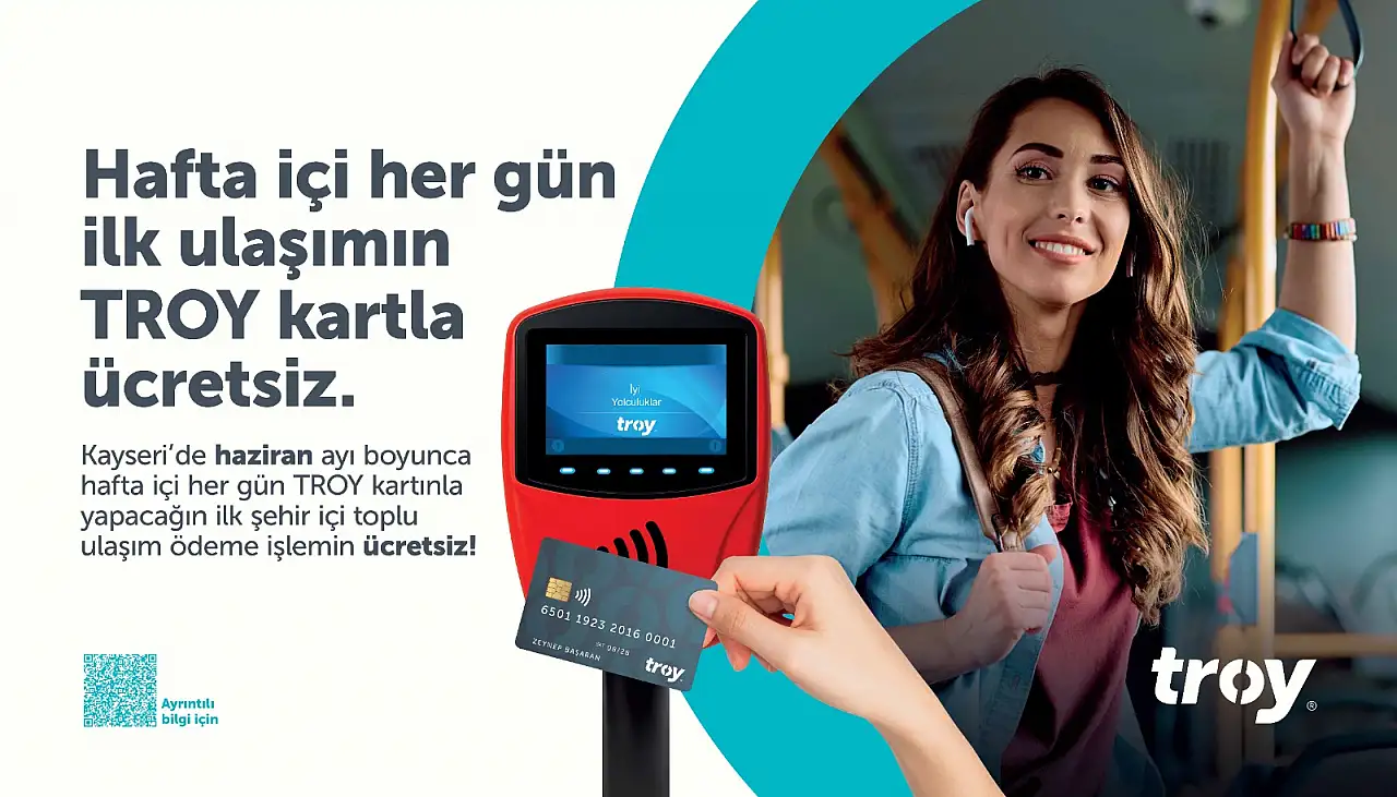 Kayseri'de haziranda ulaşım ücretsiz olacak!