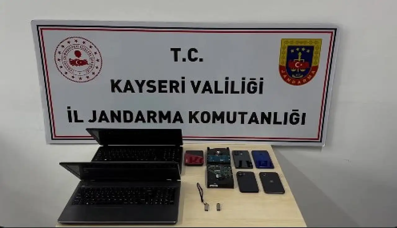 Kayseri'de 2 milyarlık siber vurgun çökertildi!