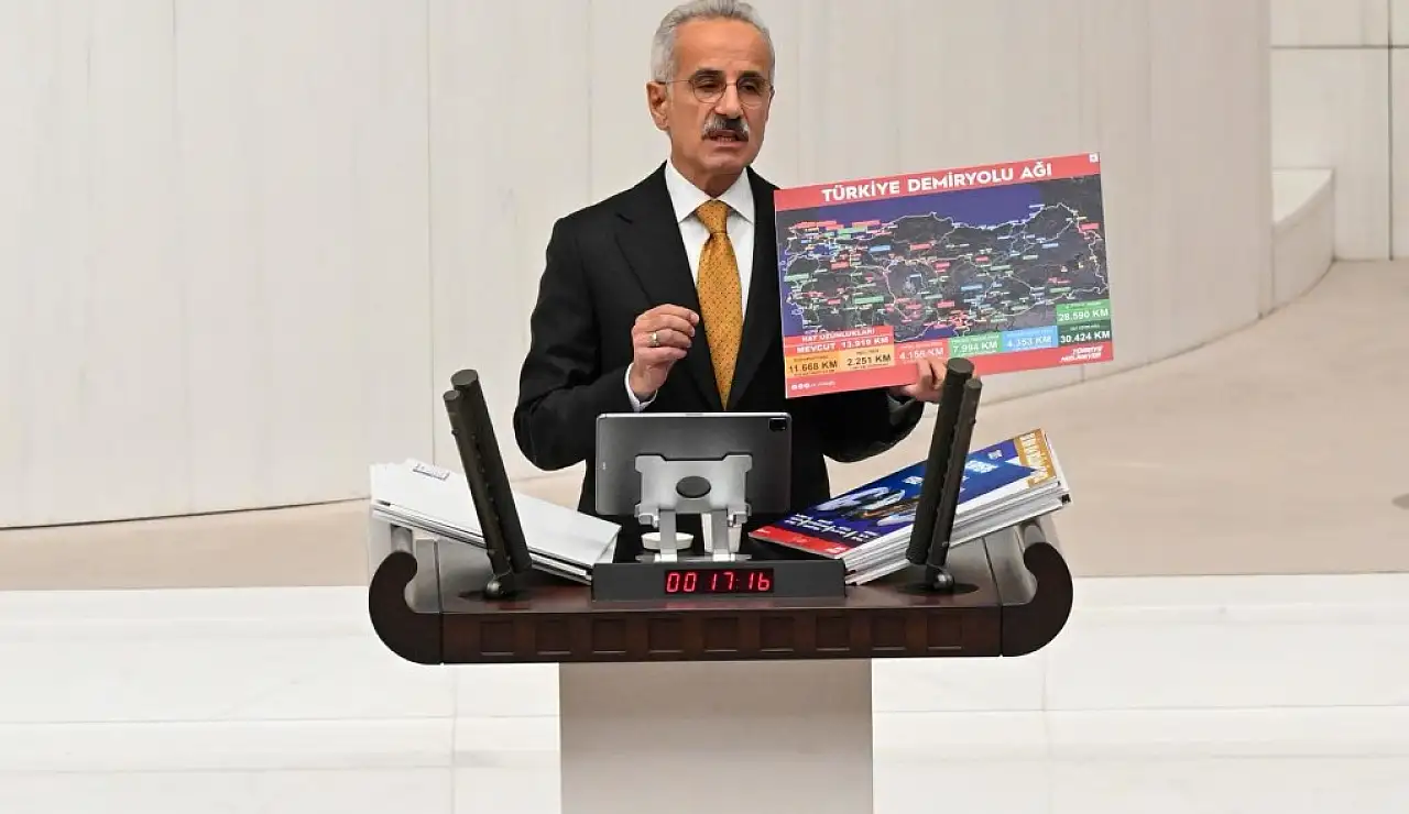 Yerköy-Kayseri Hızlı Tren Hattı bir kez daha meclis gündeminde! Bakan o tarihi işaret etti