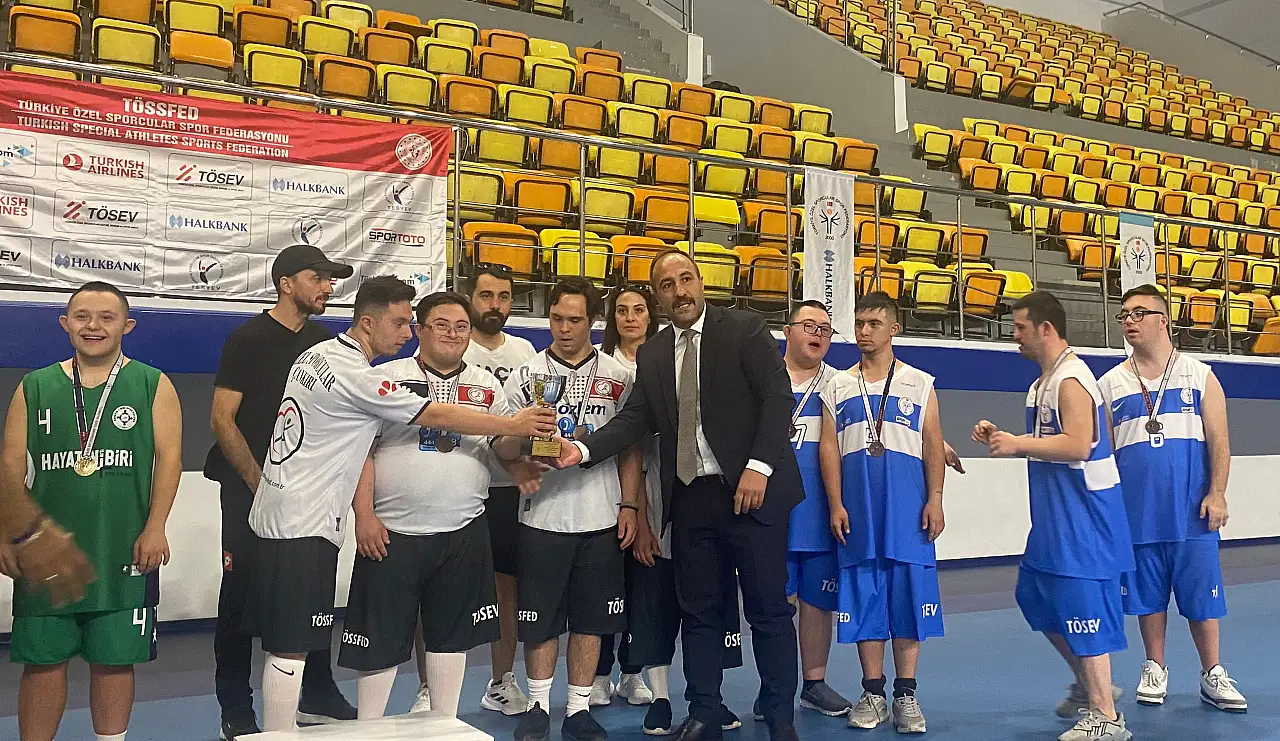 Kayseri'nin özel sporcuları Türkiye Şampiyonası'nda mücadele etti!