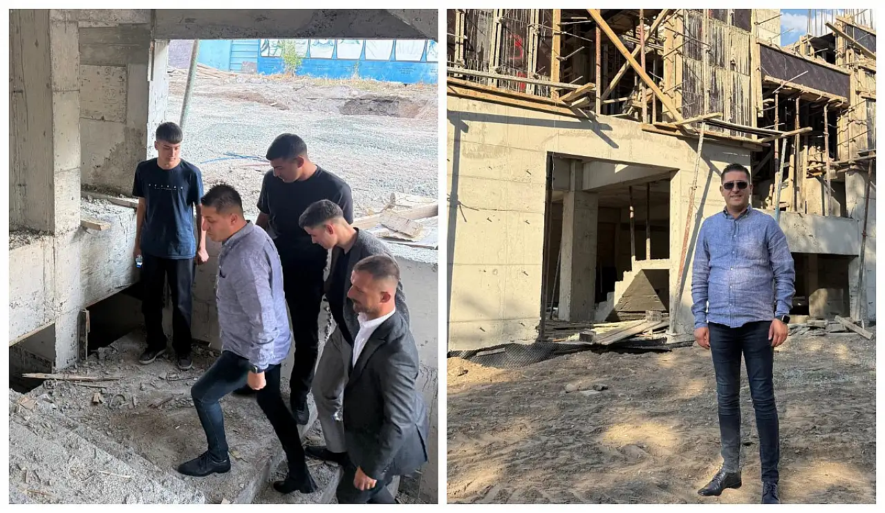 Kayseri Ülkü Ocakları Başkanından yeni bina pozu! Mesaj verdi