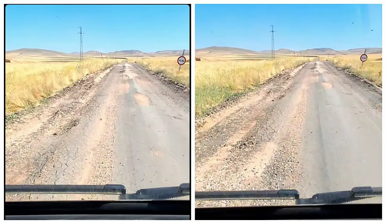 Kayseri'de yol isyanı: Köyümüze gelecekler çekiniyor!