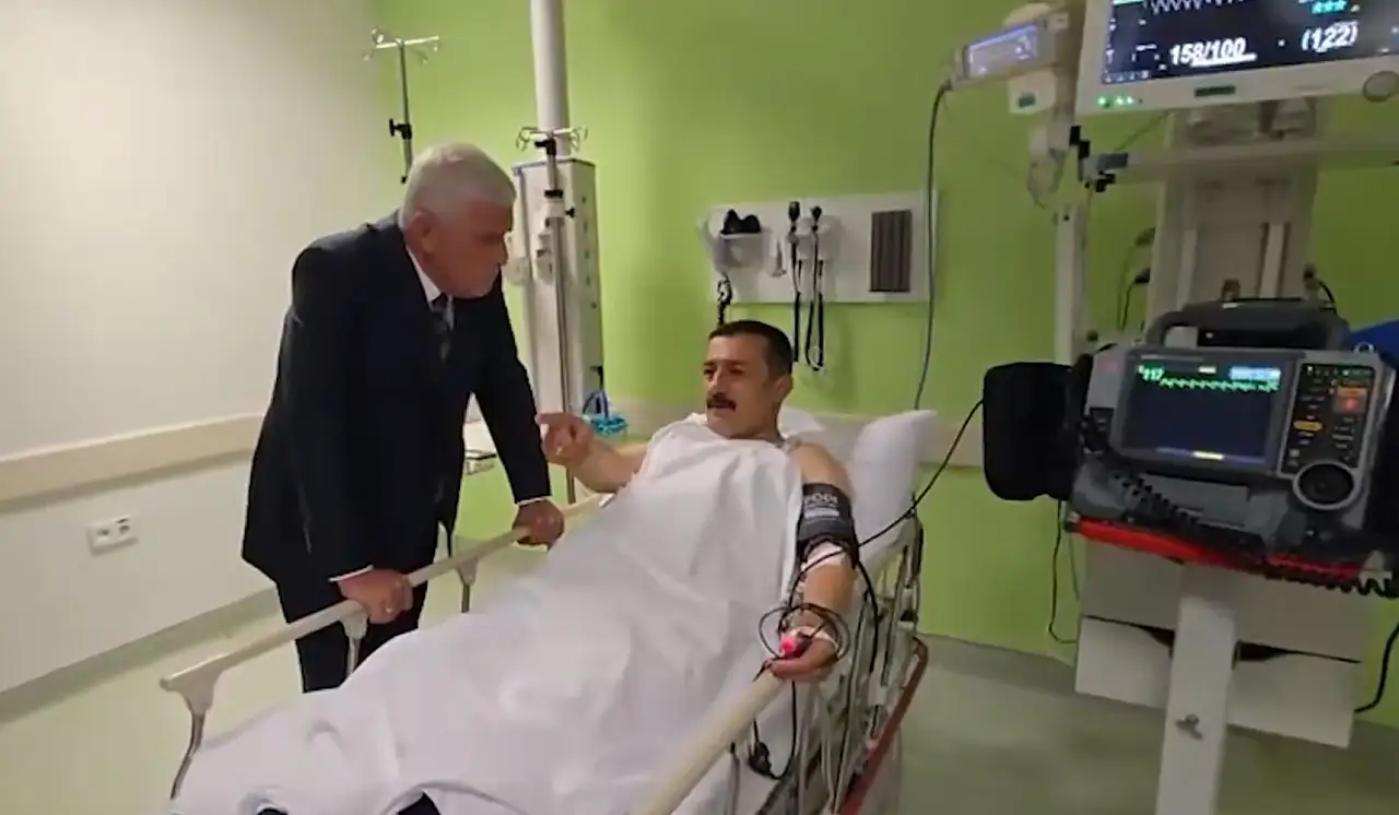 Kayserili vekil hastanelik oldu! İşte o görüntüler