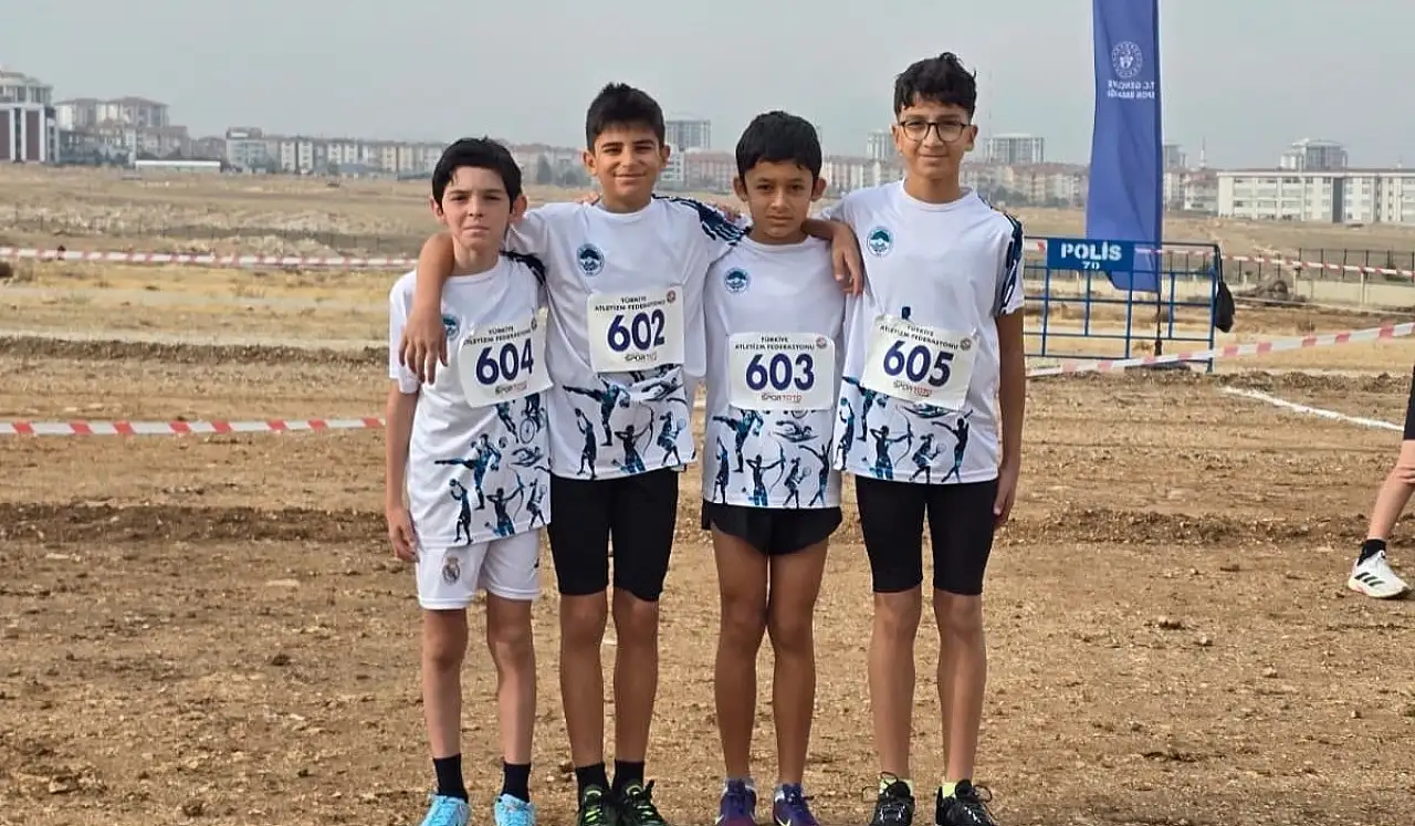 Kayserili sporcular Karaman'da rüzgar gibi esti!