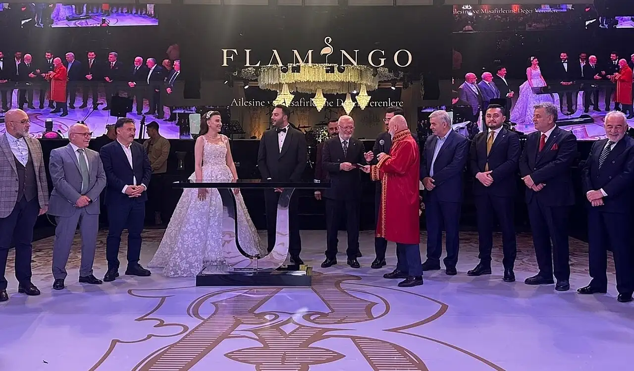 Kayseri protokolü bu düğüne akın etti