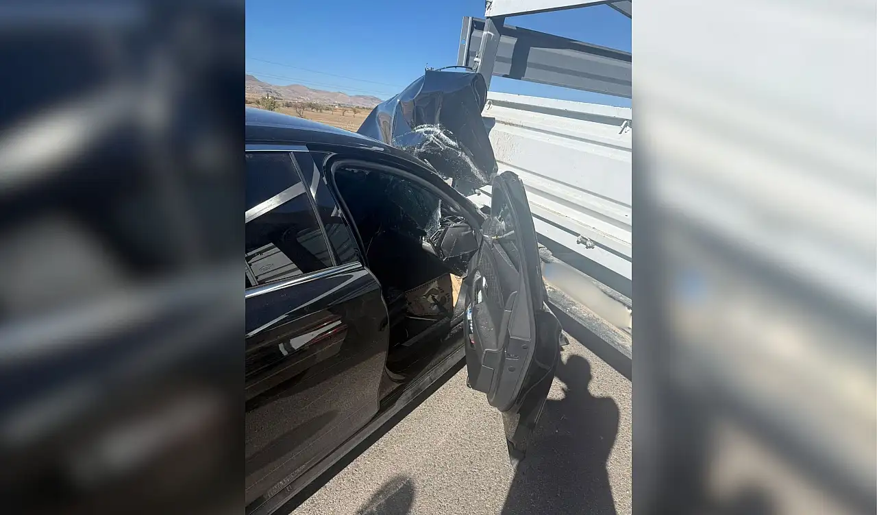 Flaş Kayseri Ülkü Ocakları Başkanı trafik kazası geçirdi