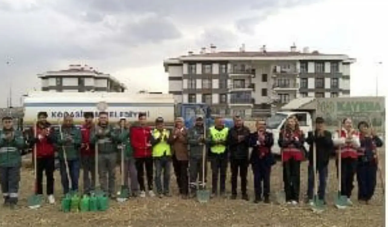 Kayseri'nin 'yeşil adası'na 5 yılda 10 bin fidan dikildi!