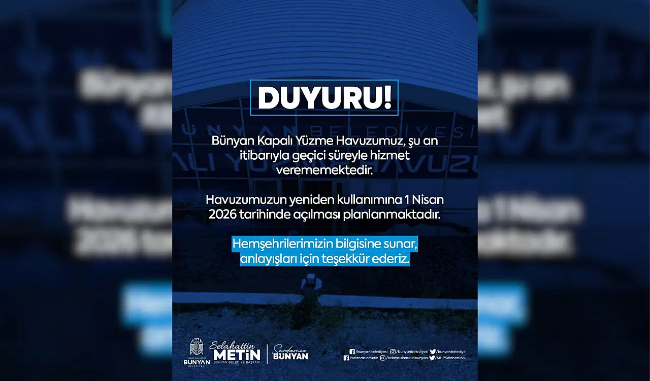 O tesis kapatıldı!