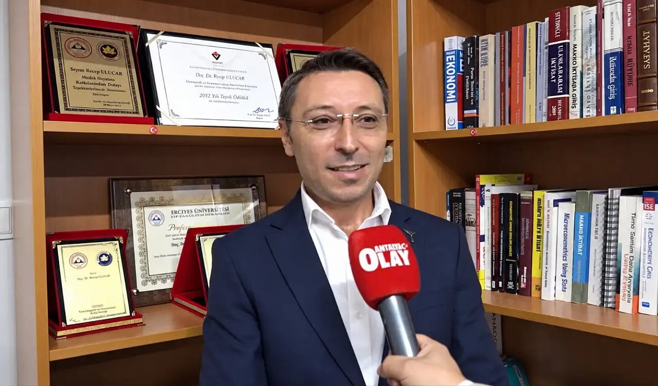 Erciyes'ten 46 akademisyen o listede! Prof. Dr. Recep Ulucak detayları anlattı