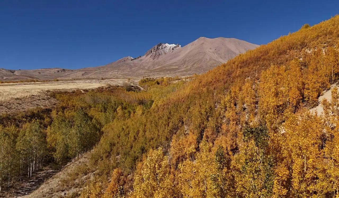 Erciyes'e hep aynı yerden baktınız! Bir de buradan görün
