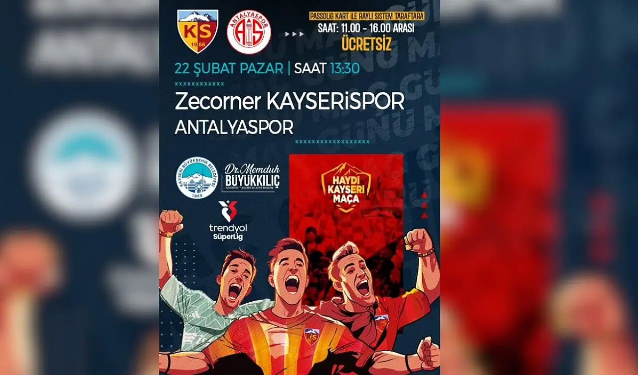Kayseri'de müjde Başkan'dan geldi! Ulaşım ücretsiz olacak