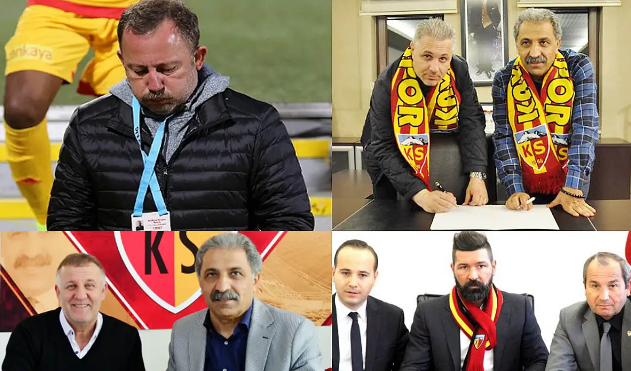 Kayserispor'da kimler geldi kimler geçti! 11 sezonda kimler görev yaptı?