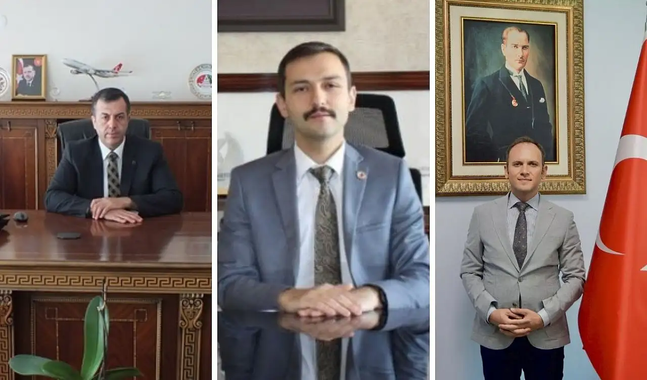 Kayserili kaymakamların görev yeri değişti! İşte yeni ilçeleri