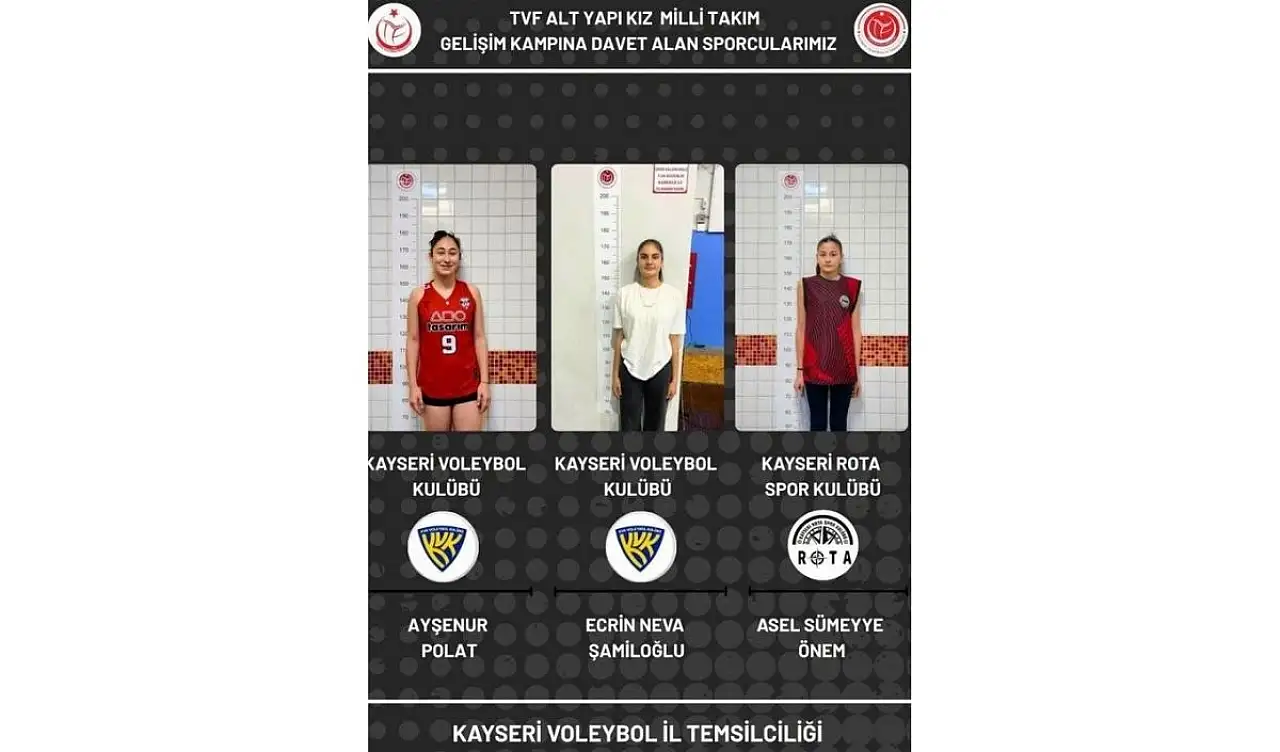 Genç sporcular Ankara'ya çağrıldı: Hazırlanıyorlar