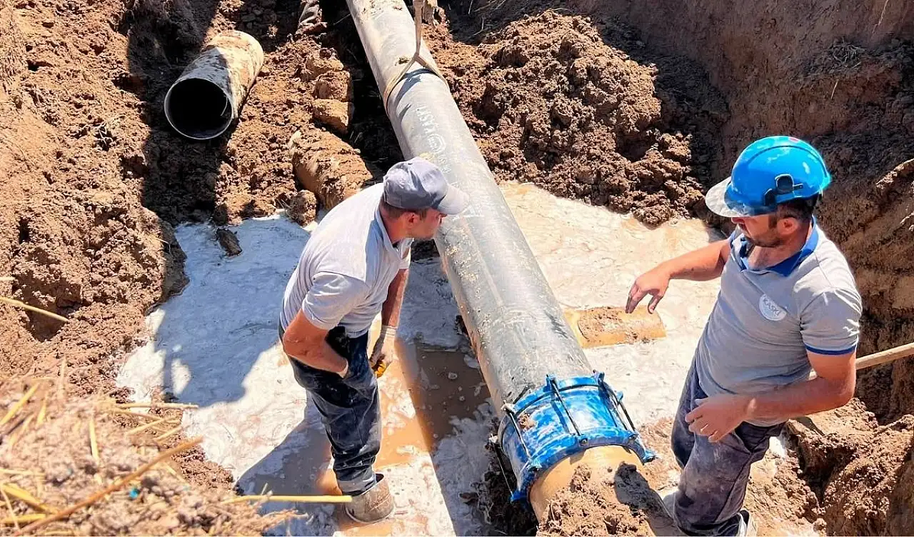 Kayseri'de suların kesildiği ilçede yeni gelişme!